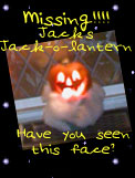 Missing jack-o-lantern