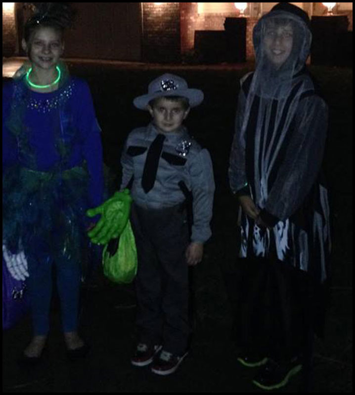 Ben and friends Halloween 2014