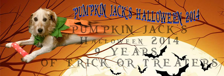 Pumpkin Jack's Halloween 2014 - 9 years of Trick or Treaters